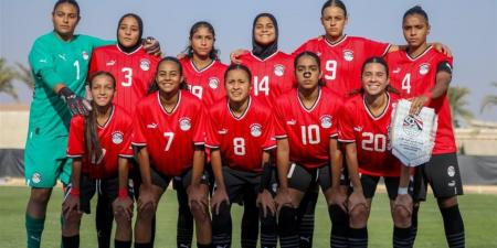 تشكيل منتخب مصر للشابات أمام المغرب في نهائي بطولة شمال أفريقيا تحت 20 عامًا
