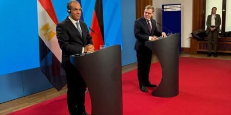 مشاورات سياسية بين وزير الخارجية ونظيره الألماني