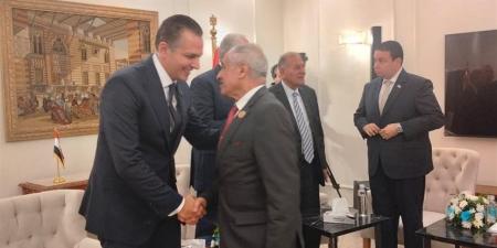 وكيل مجلس الشيوخ يصل مقر اجتماع "القائمة الوطنية" بالقاهرة