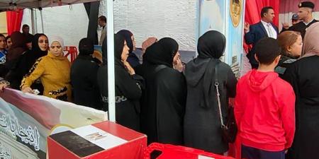 إقبال كبير على لجان إمبابة لانتخاب مرشحي الإعادة بانتخابات 2025