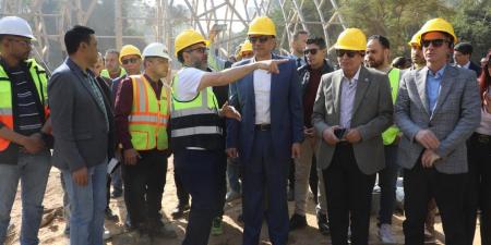 محافظ الجيزة يتفقد مشروع تطوير حديقة الحيوان والمسارات المفتوحة لسير الزوار (صور)