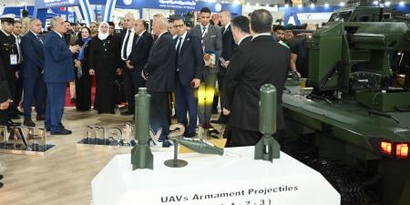 ‏لجنة الدفاع والأمن القومي بمجلس الشيوخ تزور معرض ايديكس وتشيد بحجم التنظيم