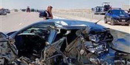 حالة وفاة و11 مصابًا بحادث سير عنيف بالطريق الزراعي في المنيا