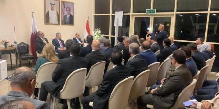 تفاصيل لقاء وزير الخارجية مع الجالية المصرية في قطر..رسائل مهمة وتسهيلات موسعة