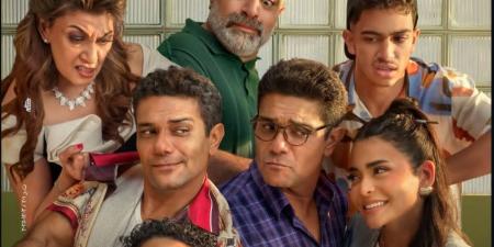 آسر ياسين بوجهين.. طرح البوستر الرسمي لفيلم إن غاب القط