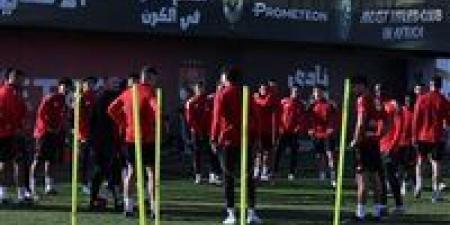 محاضرة فنية وتدريبات بدنية.. الأهلي يواصل استعداداته لمباراة إنبي في كأس العاصمة