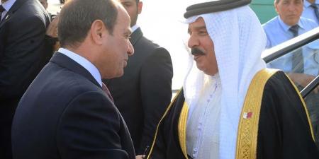 السيسي وملك البحرين: القضية الفلسطينية ستظل في صدارة الاهتمام العربي والدولي
