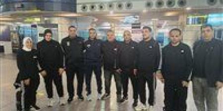 بعثة منتخب مصر للجودو للمكفوفين تتوجه إلى البرازيل للمشاركة في الجائزة الكبرى