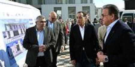 رئيس الوزراء يتفقد مشروع إنشاء مستشفى شبين القناطر المركزي