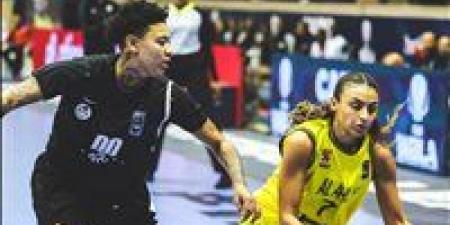 الأهلي يفوز على الجيش الرواندي ويتأهل لنهائي دوري أبطال إفريقيا لسيدات السلة