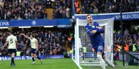 بالمر وجوستو يقودان تشيلسي لانتصار غالي على إيفرتون في الدوري الإنجليزي