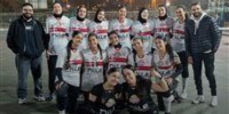 شابات طائرة الزمالك يهزمن المقاولون في انطلاق الدور الثاني ببطولة الجمهورية