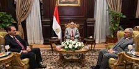 رئيس الشيوخ يستقبل المستشار علاء الدين فؤاد ونائب رئيس محكمة النقض