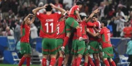 الأردن ضد المغرب.. طنان يقود أسود الأطلس للتقدم فى الشوط الأول.. فيديو