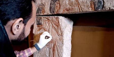 المتحف المصري ينجز أعمال ترميم لخمس قطع أثرية تعود للأسرة الـ 19