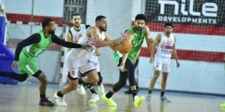 الزمالك يحسم قمة الجولة الثالثة أمام الجزيرة.. وفوز الأهلى والاتحاد فى دورى سوبر السلة