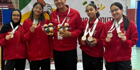 مصر
تسيطر
على
ذهبيات
فرق
السلاح
بدورة
الألعاب
الإفريقية
للشباب