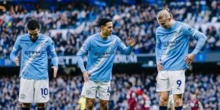 مانشستر سيتى يكتسح وست هام بثلاثية ويتصدر الدورى الإنجليزى مؤقتا