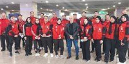 منتخب
مصر
رفع
الأثقال
يغادر
قطر
للمشاركة
في
البطولة
العربية