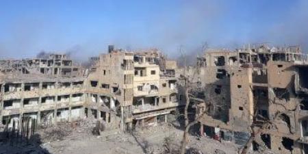 إعلام سورى: رتل عسكرى أمريكى يدخل شرقى دير الزور وسط تحليق مكثف للطائرات الحربية