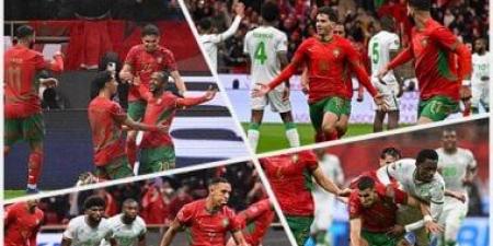 منتخب المغرب يستهل مشواره فى أمم أفريقيا 2025 بالفوز بثنائية ضد جزر القمر.. صور