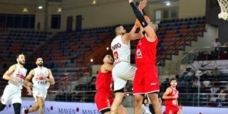 الأهلى فى مواجهة الزمالك بقمة دورى سوبر السلة رجال