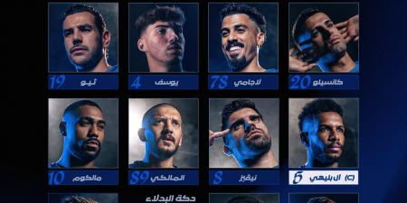 تشكيل الهلال الرسمى أمام الشارقة فى دوري أبطال آسيا للنخبة