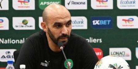 الركراكي: الفوز على جزر القمر لم يكن سهلا.. ودخلنا أجواء البطولة