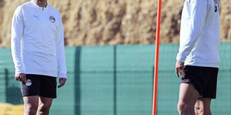 منتخب مصر يبدأ استعداداته لمواجهة جنوب أفريقيا.. صور