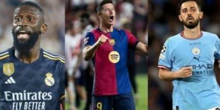 ميركاتو صيفى مشتعل.. ليفاندوفسكي يتصدر قائمة نجوم تنتهى عقودهم فى 2026