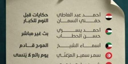 مصريان فى القائمة القصيرة لجائزة محمود تيمور للقصة العربية