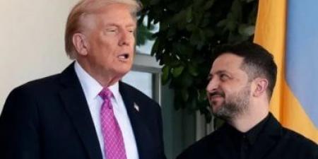زيلينسكى يعلن اعتزامه القيام بزيارة وشيكة لترامب