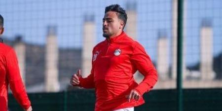 صلاح محسن يحمل شارة قيادة منتخب الفراعنة أمام أنجولا فى مباراة الليلة