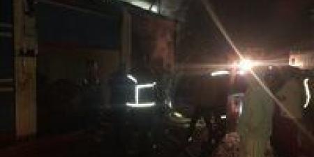 السيطرة على حريق داخل شونة إصلاح سيارات نقل بالباجور بالمنوفية