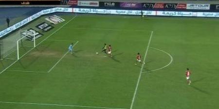 أوجيرا يسجل الهدف الثاني للمقاولون في الأهلي بكأس عاصمة مصر