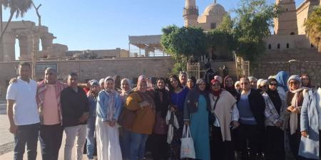 مسجد أبو الحجاج الأقصري وكاتدرائية السيدة العذراء ضمن جولات الملتقى الثقافي الـ23 لفنون الفتاة والمرأة الحدودية بمشروع "أهل مصر"