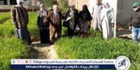 زراعة الإسماعيلية تتابع ميدانيًّا زراعات القمح بالقنطرة غرب ضمن الحملة القومية للمحصول