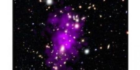 مرصد تشاندرا بناسا يرصد عنقوداً نجمياً على شكل "شمبانيا" تشكل نتيجة اصطدام