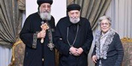البابا تواضروس الثاني يلتقي القمص تادرس يعقوب