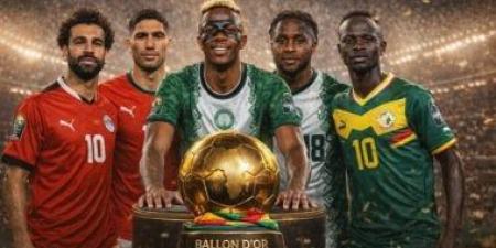نجوم الكرة الذهبية يرسمون ملامح المجد في أمم أفريقيا.. صلاح وماني الأبرز