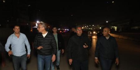 جولة موسعة لمحافظ الجيزة لمتابعة الالتزام بقرارات الغلق