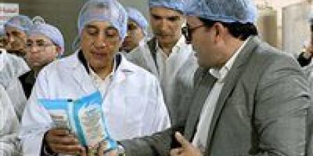 رئيس الوزراء يتفقد مصنع "غازي لاند" لتصنيع منتجات الألبان