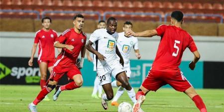 تعادل إيجابي بين البنك الأهلي وحرس الحدود في الشوط الأول