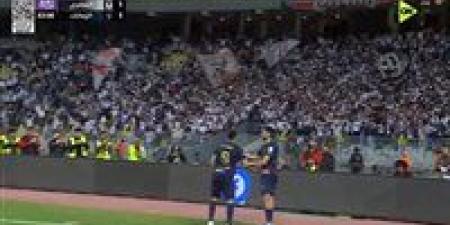 المصري ضد الزمالك.. ناصر منسي يسجل الهدف الثاني لـ الزمالك في مرمى المصري البورسعيدي بالدوري المصري الممتاز