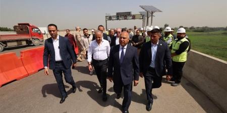 كامل الوزير يتفقد مشروع منظومة النقل الذكي على طريق شبرا – بنها الحر