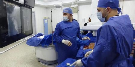 إنقاذ يد مريضة غسيل كلوي من البتر بمستشفي جامعة الأزهر بدمياط الجديدة
