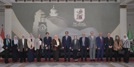 جامعة القاهرة تستقبل وفدًا من هيئة ضمان الجودة