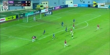 إنبى يتعادل مع سيراميكا بهدف لمثله فى دورى نايل