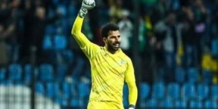 مهدي سليمان مستمر فى حراسة مرمى الزمالك أمام شباب بلوزداد