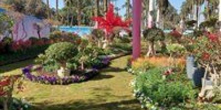 وزير الزراعة يعلن انطلاق الافتتاح التجريبي لمعرض زهور الربيع 2026 بالمتحف الزراعي